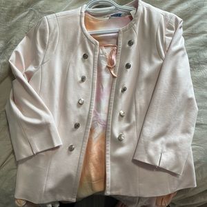 Cleo classic tailored short blazer.